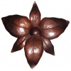 011 0807 Wall Decoration Orchid Gold